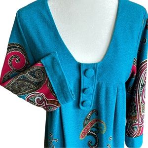 Aryeh Dress -Women’s Size Large - 3/4 sleeves‎